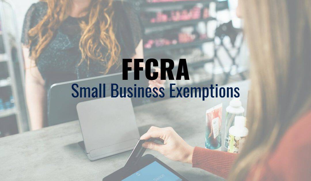 FFCRA Small Business Exemptions