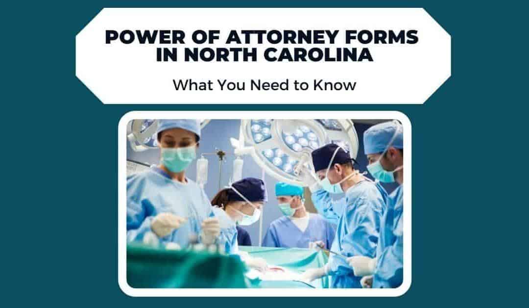 Power of Attorney Form nc