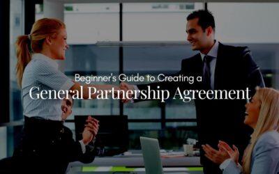 Beginner’s Guide to Creating a General Partnership Agreement