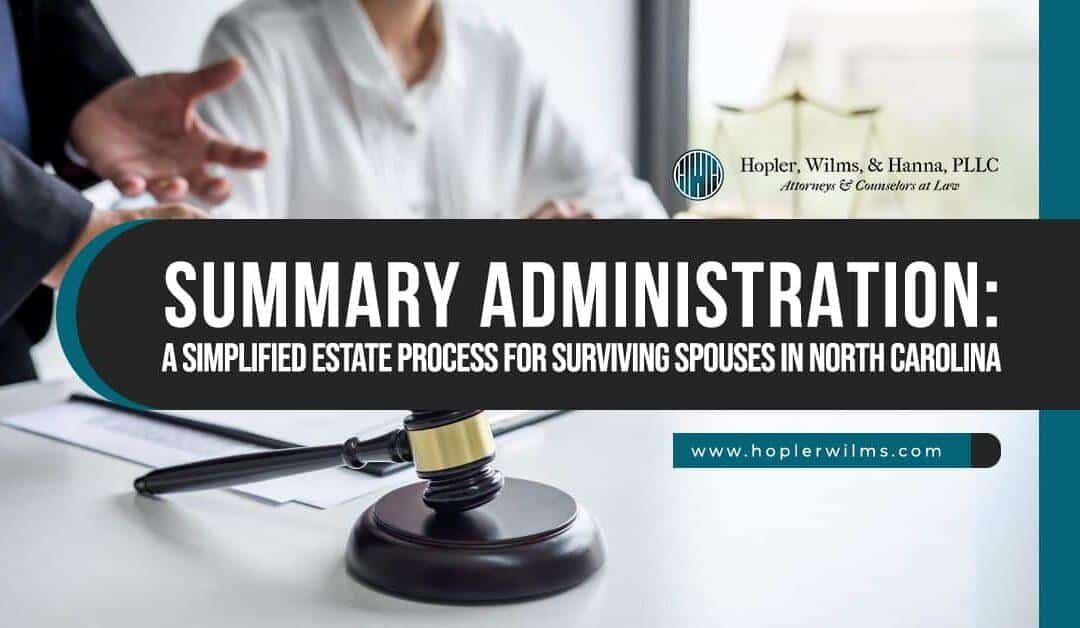 summary administration