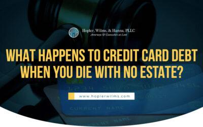 What Happens to Credit Card Debt When You Die With No Estate?